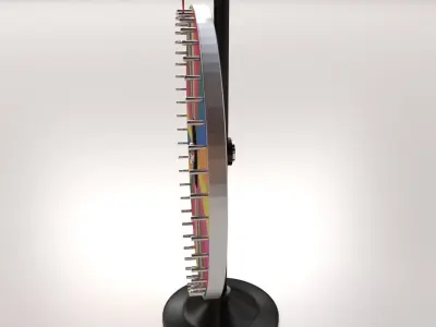 Spinning Wheel 2 3D model