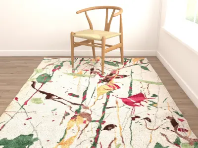 Rugs No 852 Low-poly 3D model