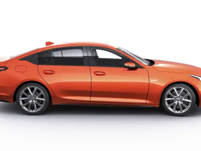 CT5-V sport sedan 3D model