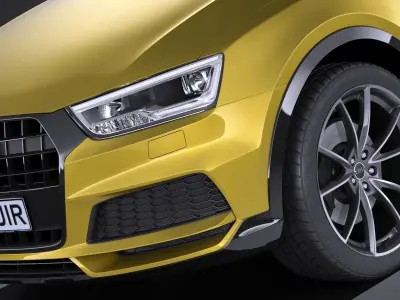 Audi Q3 2017 3D model