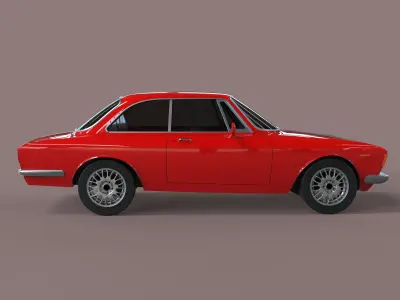 Alfa Romeo GTA 3D model