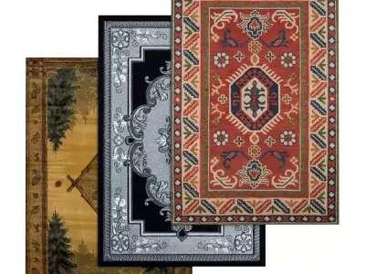 Rug Set 692 3D model