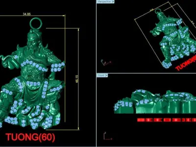 QUAN CONG DIAMOND 3D print model