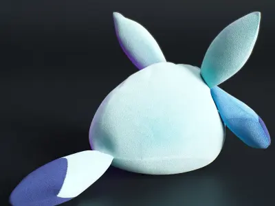 glaceon pokemon kids 3D model