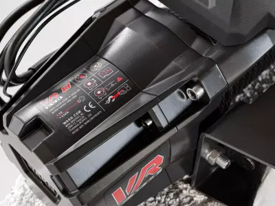 Warn M8000 Winch - Real world details -  3D model