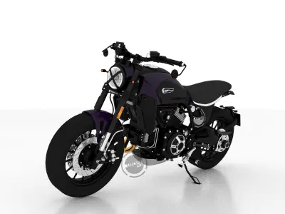 Ducati Scrambler Next Gen 3D model