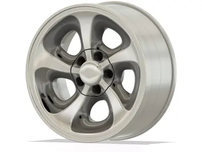 3d printable Chevy wheel 3D print model