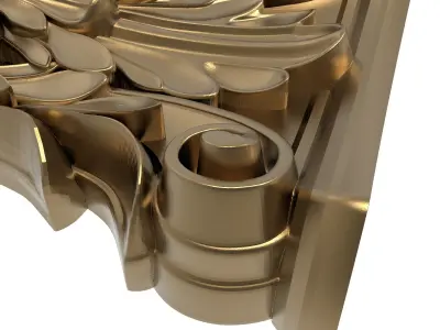  decorative pattern ready for 3D printing 3D model