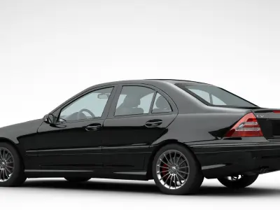 Mercedes Benz C-Class W203  3D model