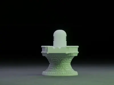 Shivling Idol 3D Printable model 3D print model