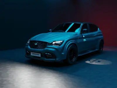 SUV CONCEPT CAR 2023 3D model