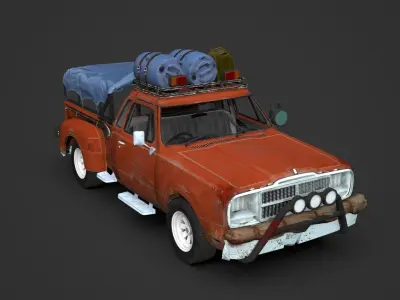 Transportation pickup 3D model