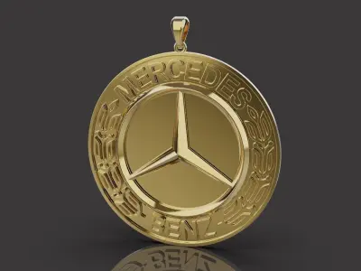 Mercedes-Benz Pendant 0096 3D print model