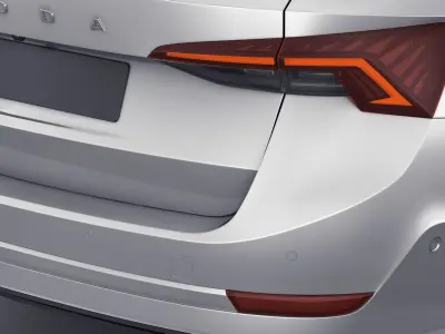 Skoda Octavia Combi 2020 3D model