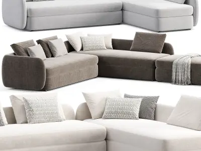 Saint Germain Sofa 3D model