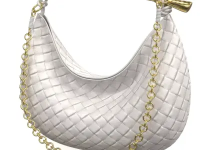Bottega Veneta Sardine Chain Bag Low-poly 3D model