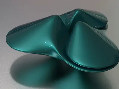 geometric modern art gm8 3D print model