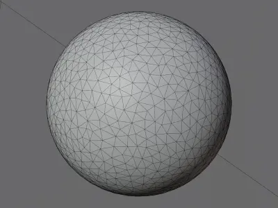 Realistic Game-Ready Meatball Low-poly 3D model