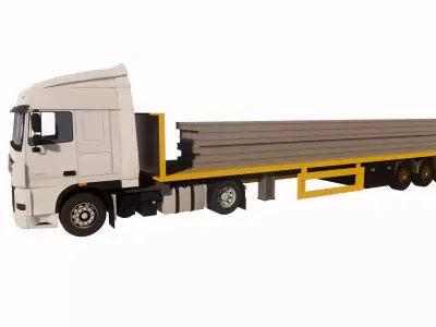 container truck  3D print model