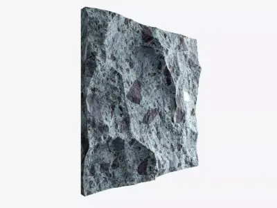 307-RockPanel piece of rock 3D model