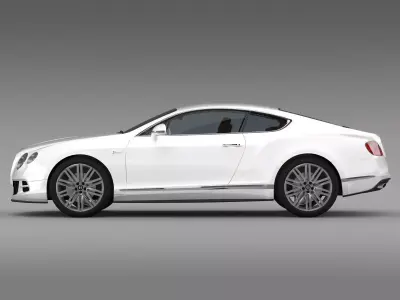Bentley Continental GT Speed 2014 3D model
