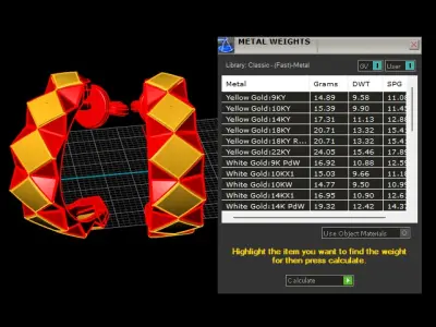 Luxury Men Earring 3d Printable Model 3D print model