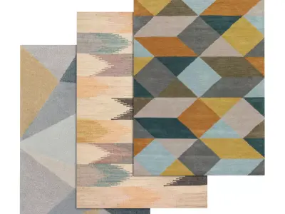 Rug Set 617 3D model