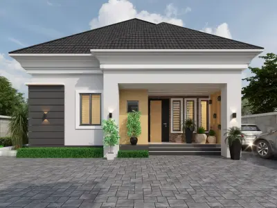 3D  MODEL BUNGALOW  3D model