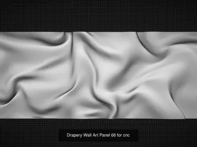 Wall Art Panel Set 3D Model Collection