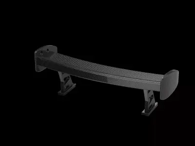 spoiler tuning part auto moto  3D model