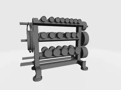 Sports equipment 3D print model