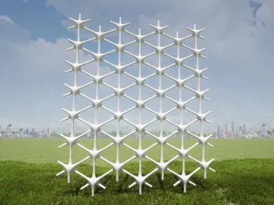 Parametric Pattern Element 01 3D model