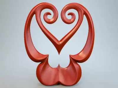 Abstract Figure m030 P 3D print model