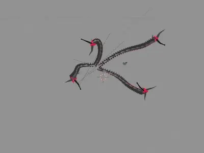 TENTACELS  BLENDER TAMILA   Free 3D model