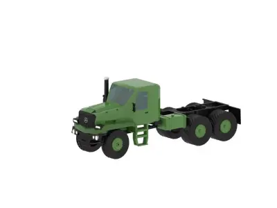 The Mercedes-Benz Zetros  3D model