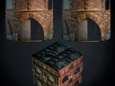 Wall middle east - VOL 03 - Maps - Sbsar Texture