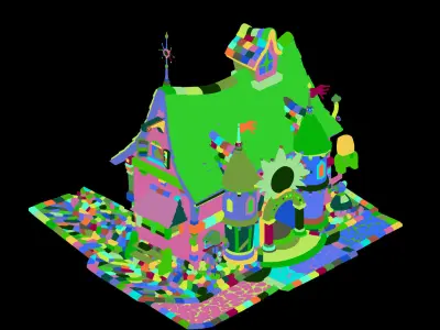 Game Main City - Main City Clothing Store 03 3D model