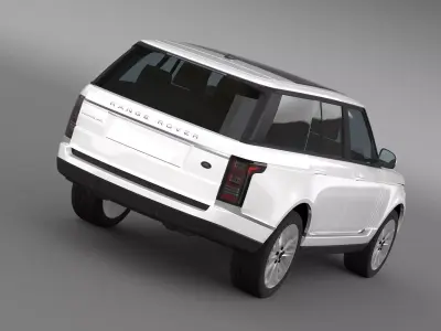Range Rover Vogue SE TDV6 L405 3D model