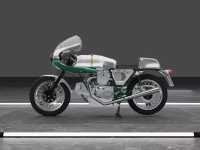 Ducati 750 Imola Low-poly 3D model