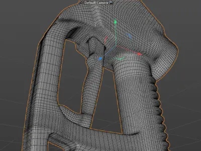  Fuel petrol gun 3D model