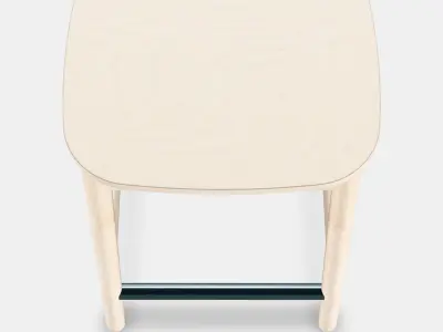 RONNINGE Bar stool 1 Low-poly 3D model