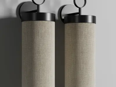 nooi aromas wall light Low-poly 3D model