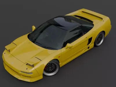 Honda NSX 1st generation Tuned 3D model