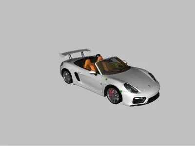 Ferrari porsche sports car 3D model