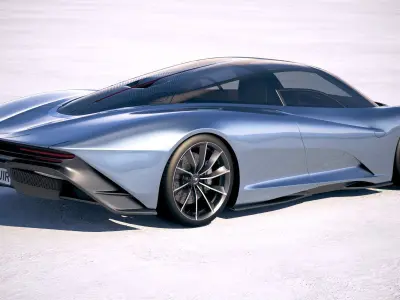 McLaren Speedtail 2020 3D model