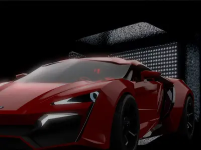 lykan hypersport 3D print model