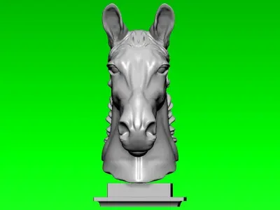 Horse statue - room decoration - 3D print 3D print model