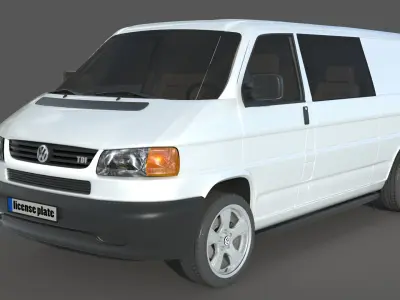 Volkswagen Transporter  TDI 3D model
