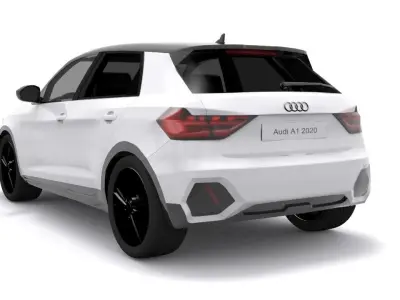 Audi A1 Citycarver 2020 3D model