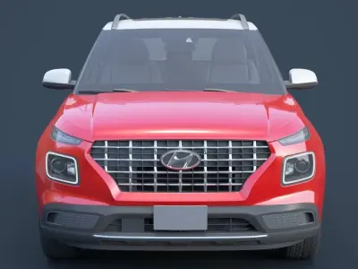 Hyundai Venue 2020 3D model